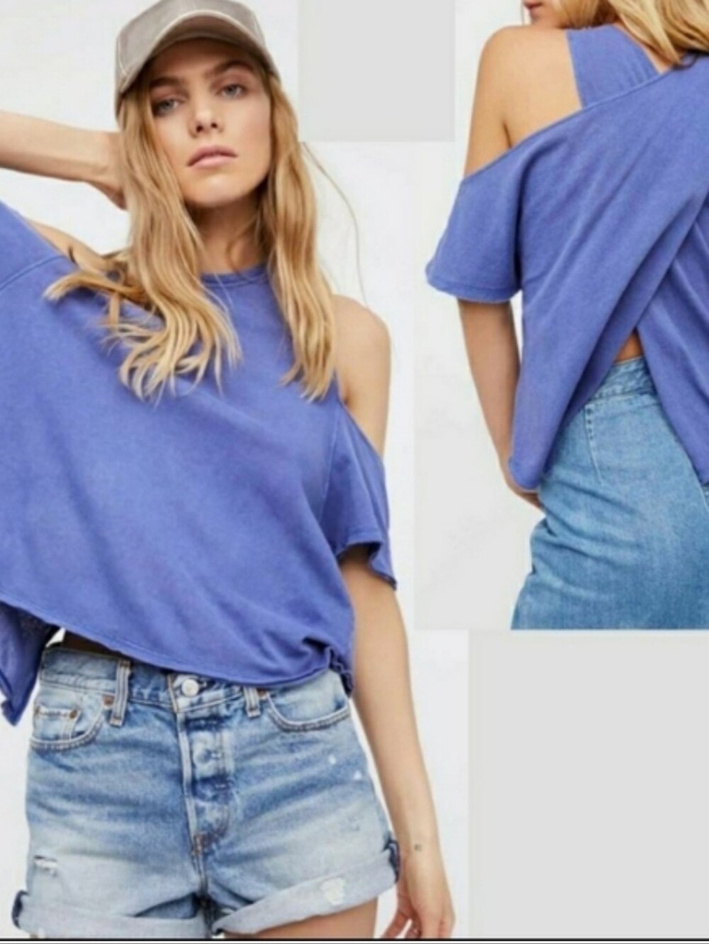 NWT Free People "Taurus" Tee S